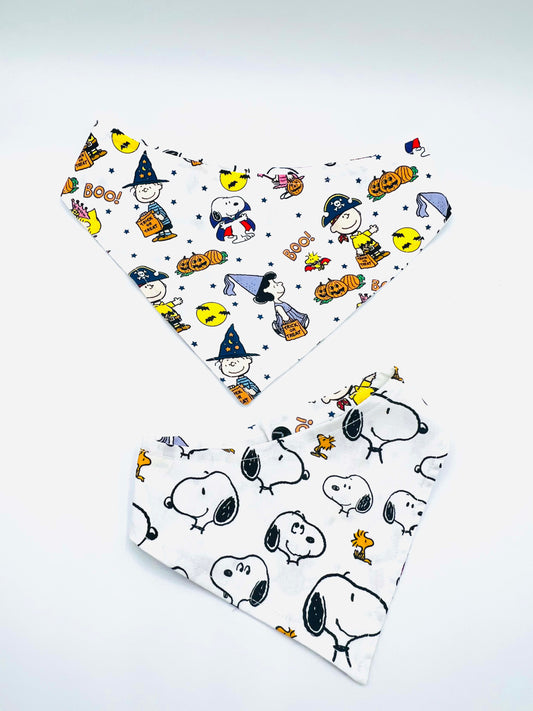 Peanuts Gang & Snoopy Halloween Dog Bandana