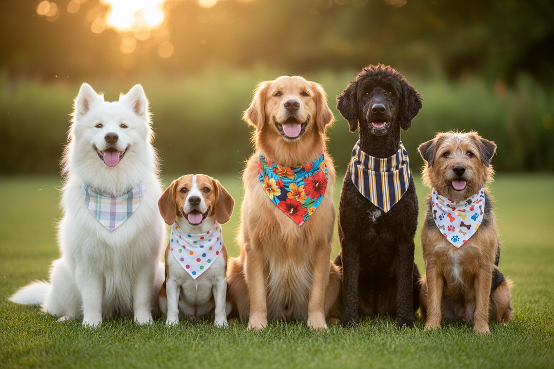 How to Choose the Perfect Bandana for Your Dog's Personality 🐾