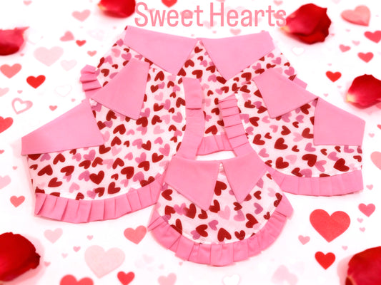 Valentine's Girly  Hearts bandana