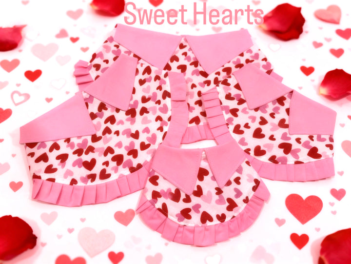 Valentine's Girly  Hearts bandana