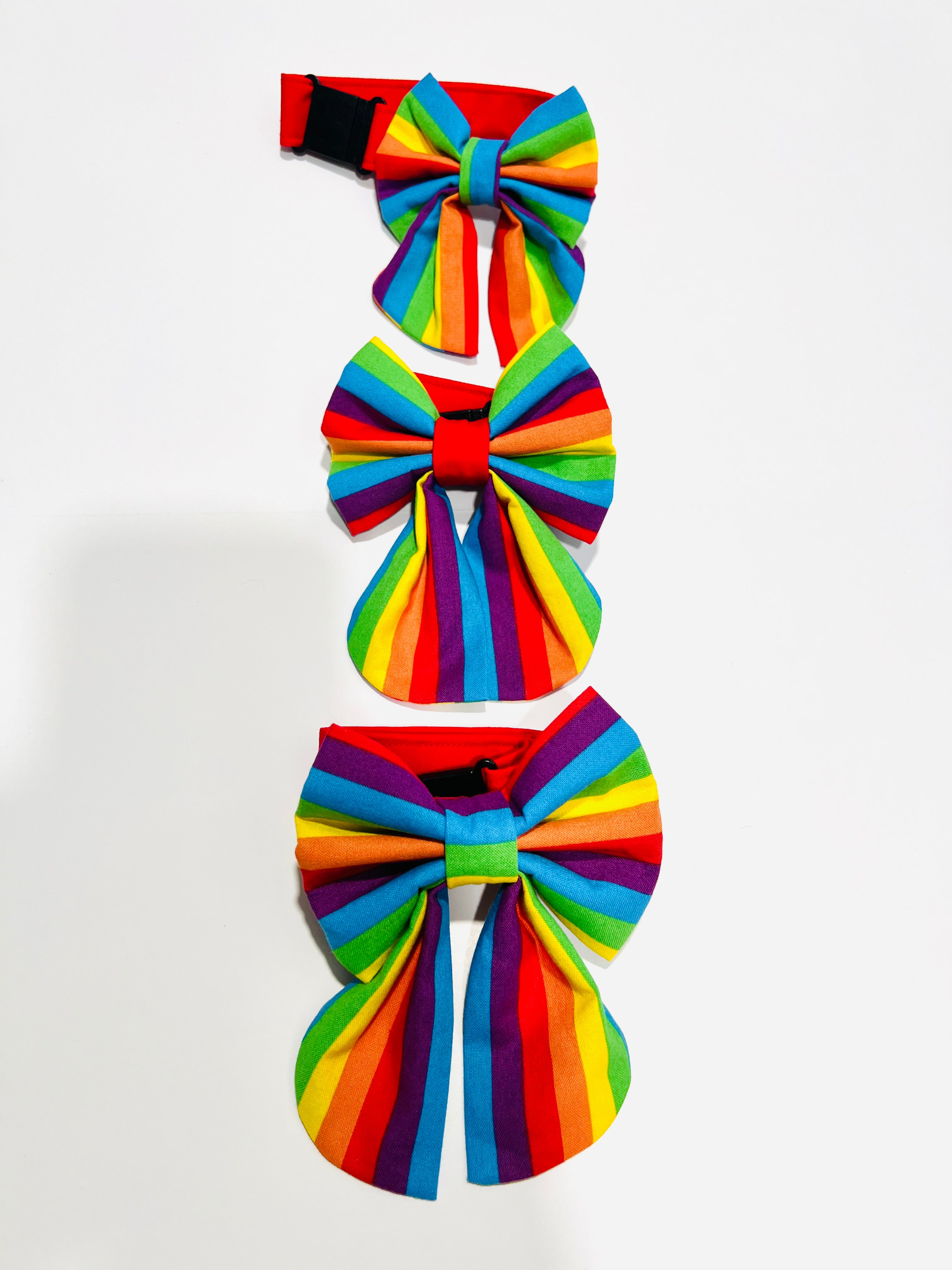 Pride Collar Bow