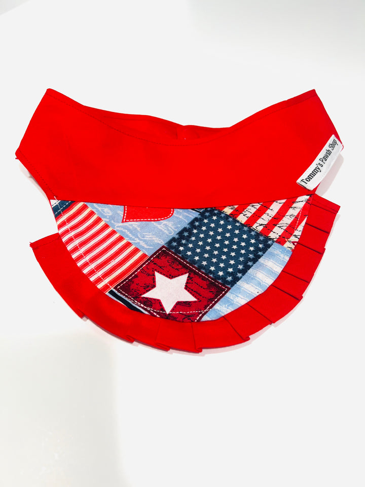 Girls Pup-triotic Girls Bandanas