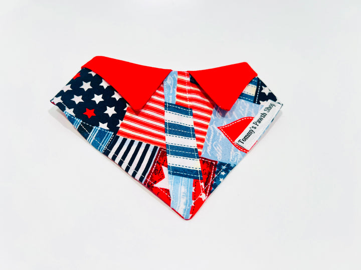 Boy Pup-triotic Bandana