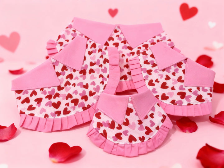 Valentine's Girly  Hearts bandana