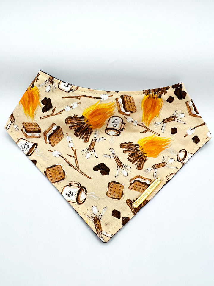 Smore's Fall Dog Bandana