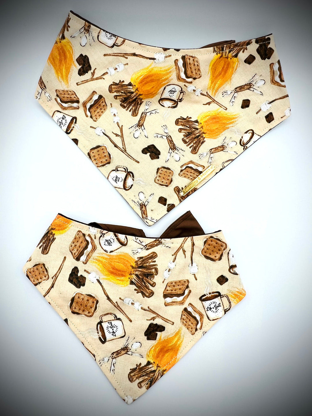 Smore's Fall Dog Bandana